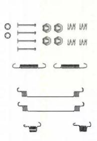 Triscan 8105252519 Spring set disc brake
