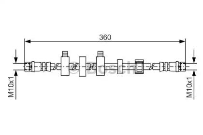 Bosch 1 987 481 538 Hose assy brake