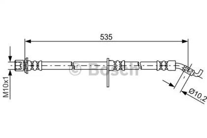 Bosch 1 987 481 773 Hose assy brake Bosch 1 987 481 773 Hose assy brake