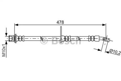 Bosch 1 987 481 776 Hose assy brake Bosch 1 987 481 776 Hose assy brake