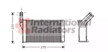 Van Wezel 09006082 Радіатор пічки