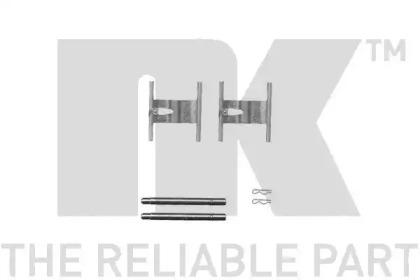NK 7947660 Монтажний комплект гальмівних колодок NK 7947660 Монтажний комплект гальмівних колодок