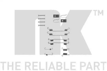 NK 7952722 Монтажний комплект гальмівних колодок NK 7952722 Монтажний комплект гальмівних колодок