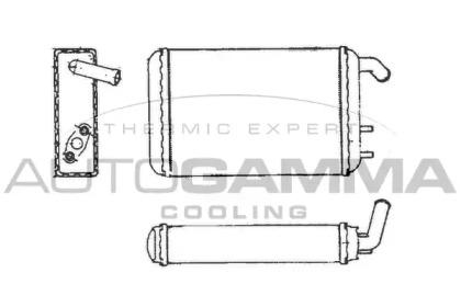 Autogamma 101785 Радіатор обігрівача салону