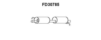 Veneporte FD30785 Muffler assy front Veneporte FD30785 Muffler assy front