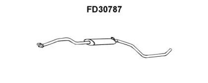 Veneporte FD30787 Muffler assy front Veneporte FD30787 Muffler assy front