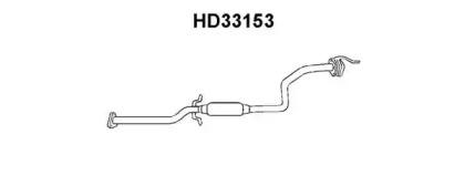 Veneporte HD33153 Muffler assy front