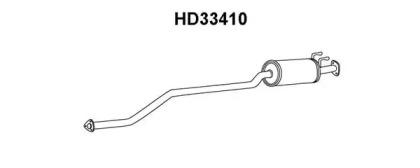 Veneporte HD33410 Середній глушник вихлопних газів Veneporte HD33410 Середній глушник вихлопних газів