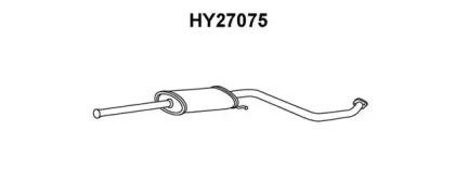 Veneporte HY27075 Muffler assy front Veneporte HY27075 Muffler assy front