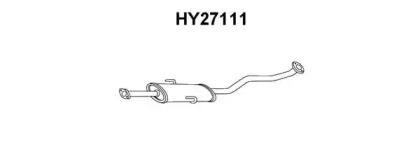 Veneporte HY27111 Muffler assy front