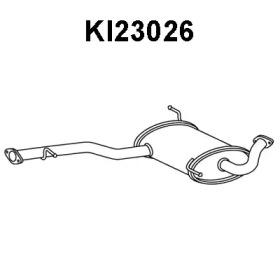 Veneporte KI23026 Середній глушник вихлопних газів Veneporte KI23026 Середній глушник вихлопних газів