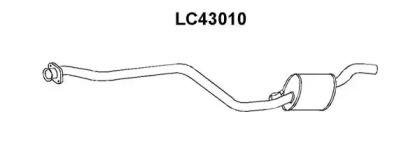 Veneporte LC43010 Muffler assy front Veneporte LC43010 Muffler assy front