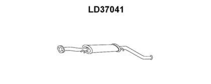 Veneporte LD37041 Muffler assy front Veneporte LD37041 Muffler assy front