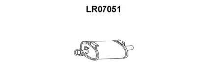 Veneporte LR07051 Muffler assy front