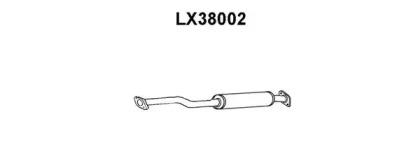 Veneporte LX38002 Muffler assy front
