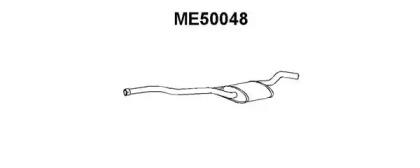 Veneporte ME50048 Muffler assy front Veneporte ME50048 Muffler assy front