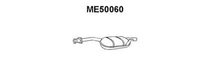 Veneporte ME50060 Muffler assy front