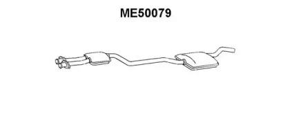 Veneporte ME50079 Muffler assy front