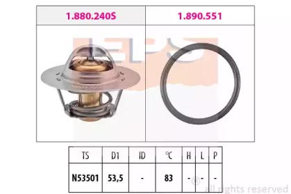 EPS 1.880.654 Термостат