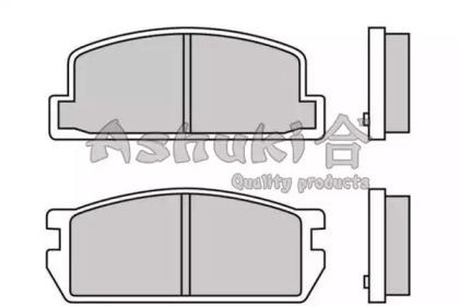 Ashuki M075-01 Brake pads Ashuki M075-01 Brake pads