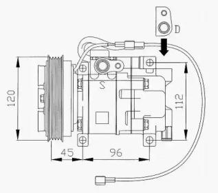 Ashuki M550-03 Компресор кондиціонера