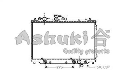 Ashuki M554-02 Радіатор охолодження двигуна Ashuki M554-02 Радіатор охолодження двигуна