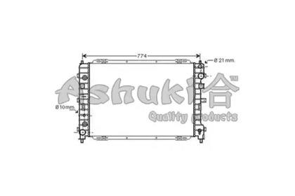 Ashuki M558-06 Радіатор