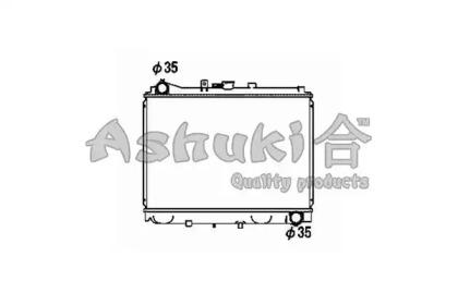 Ashuki M558-22 Радіатор охолодження двигуна