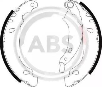 A.B.S. 9092 Колодки гальмівні