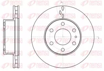 Kawe 61062 10 Диск гальмівний