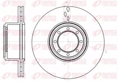 Kawe 61216 10 Brake disc Kawe 61216 10 Brake disc