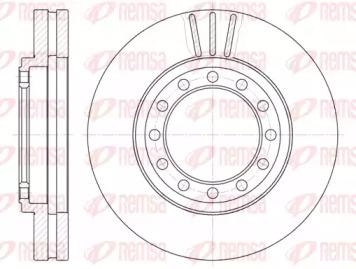 Kawe 61262 10 Brake disc Kawe 61262 10 Brake disc