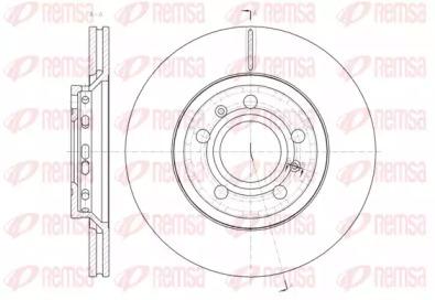 Kawe 61447 10 Brake disc