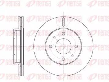 Kawe 6391 10 Диск гальмівний Kawe 6391 10 Диск гальмівний