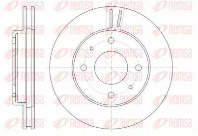 Kawe 6394 10 Диск гальмівний Kawe 6394 10 Диск гальмівний