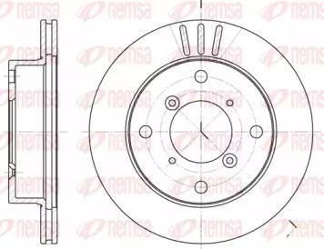 Kawe 6399 10 Диск гальмівний