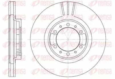 Kawe 6462 10 Brake disc Kawe 6462 10 Brake disc