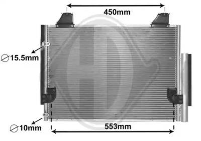 Diederichs DCC1832 Испаритель кондиционера Diederichs DCC1832 Испаритель кондиционера