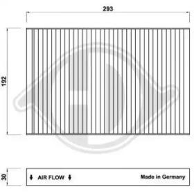 Diederichs DCI0170 Фільтр салона Diederichs DCI0170 Фільтр салона