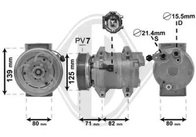 Diederichs DCK1377 Compressor assy cooler Diederichs DCK1377 Compressor assy cooler