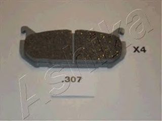 Ashika 51-03-307 Brake pads — Photo #2 Ashika 51-03-307 Brake pads — Photo #2
