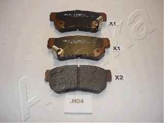 Ashika 51-0H-H04 Brake pads — Photo #2