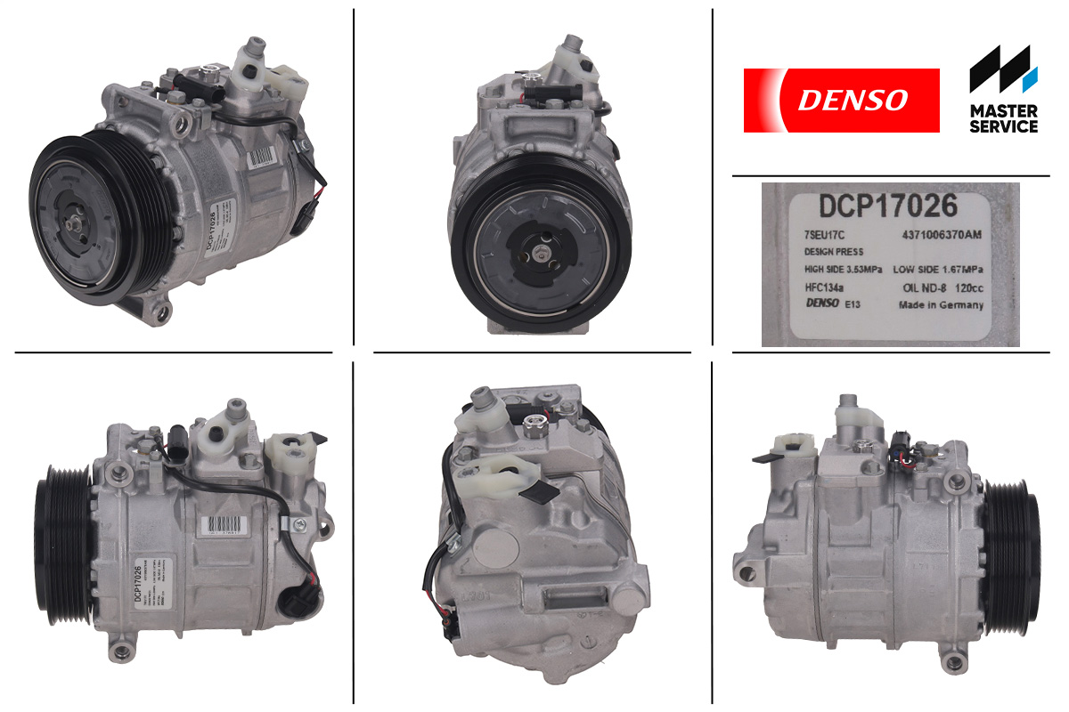 Denso DCP17026 Compressor assy cooler — Photo #7