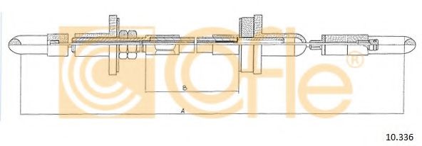 Cofle 10.336 Трос сцепления — Photo #2
