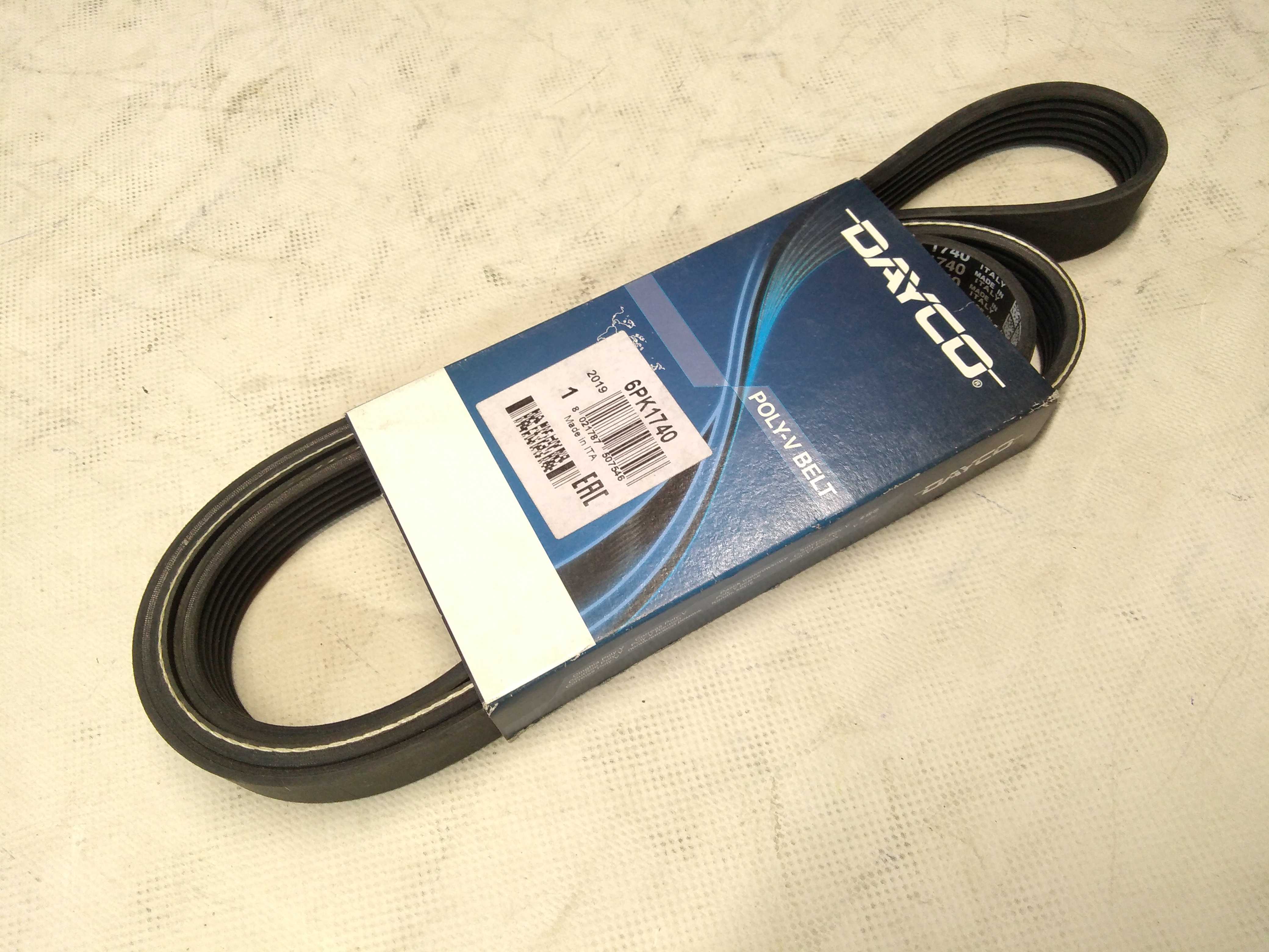 Dayco 6PK1740 Belt v — Photo #3 Dayco 6PK1740 Belt v — Photo #3
