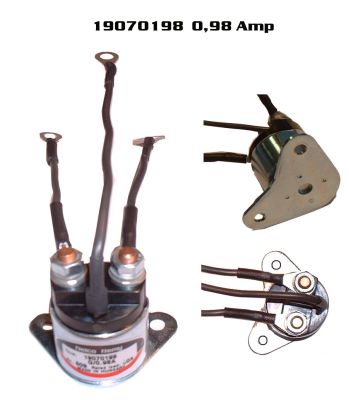 Remy 19070198 Втягуюче реле стартера