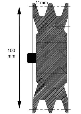 Remy 19025498 Шкив генератора