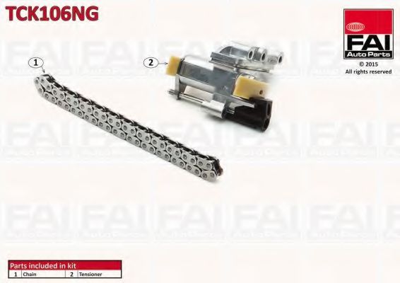 FAI TCK106NG Комплект цепи грм — Photo #2