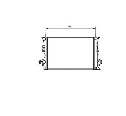 NRF 58318 Радіатор — Photo #6 NRF 58318 Радіатор — Photo #6