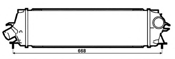 NRF 30271 Радіатор інтеркулера — Фото №4